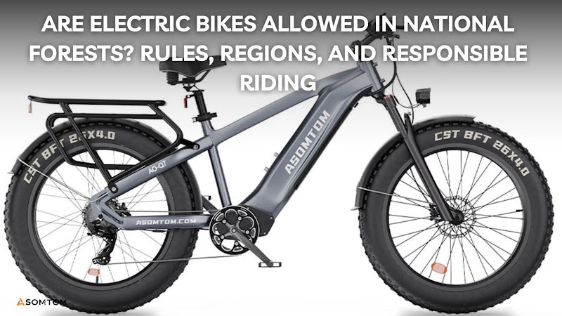 Are Electric Bikes Allowed in National Forests? Rules, Regions, and Responsible Riding