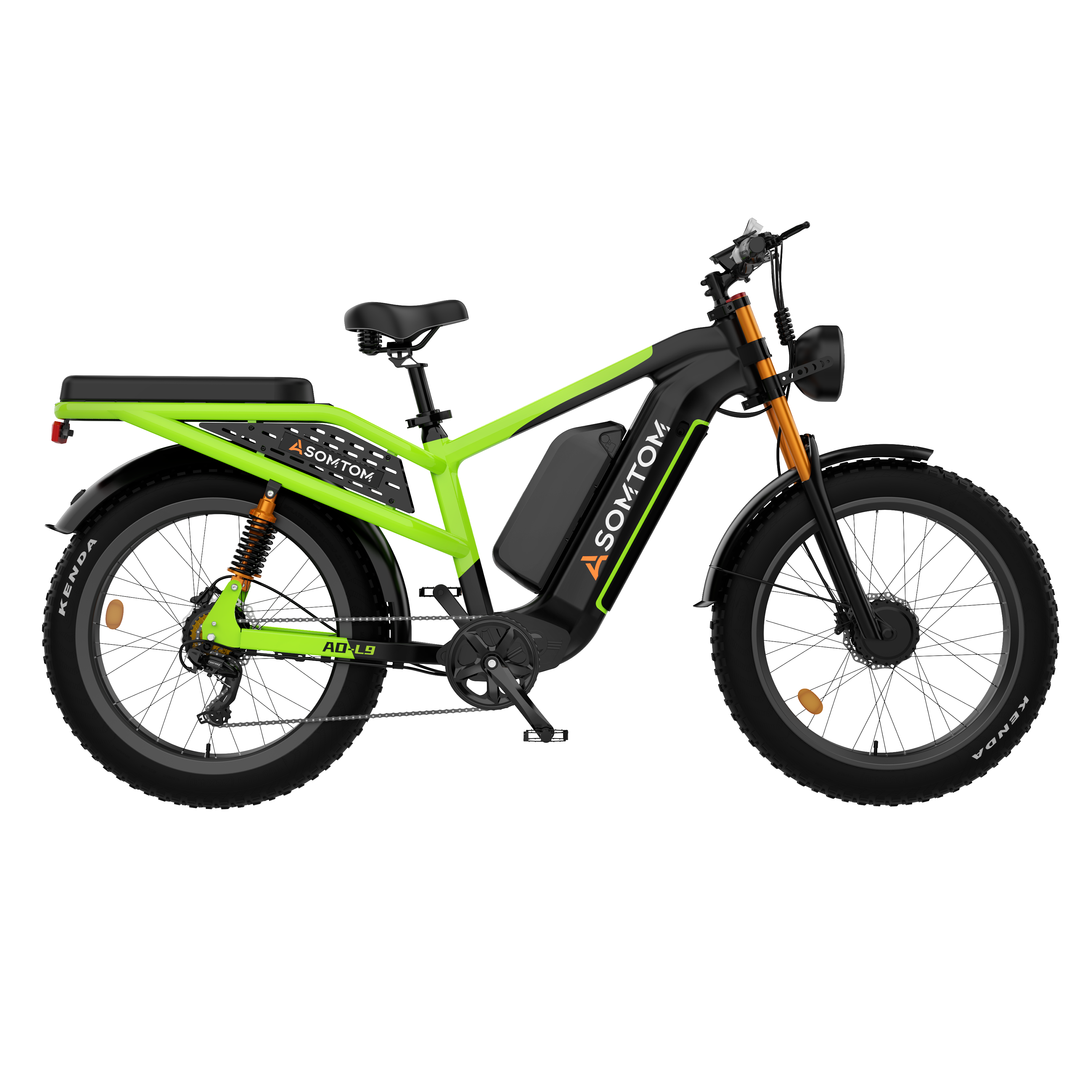 ASOMTOM L9 Dual-Drive All-Terrain E-Bike | Full Suspension Power