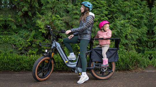 Mammoth Cargo E-Bike with Multi-Use Frame