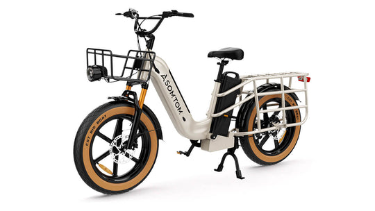 Low-step Dual-battery Cargo E-Bike MAMMOTH