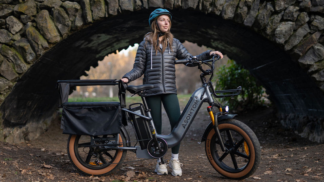 Mammoth Cargo E-Bike with Multi-Use Frame