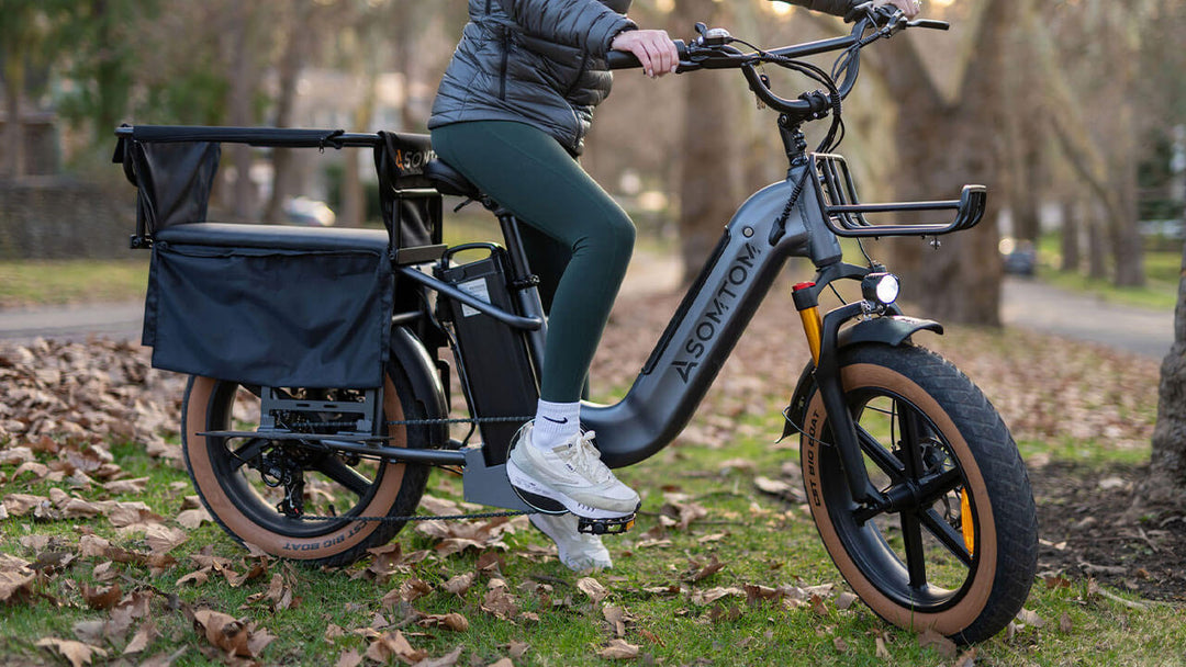 Mammoth Cargo E-Bike with Multi-Use Frame