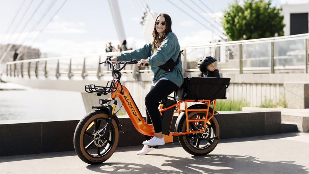 Mammoth Cargo E-Bike with Multi-Use Frame