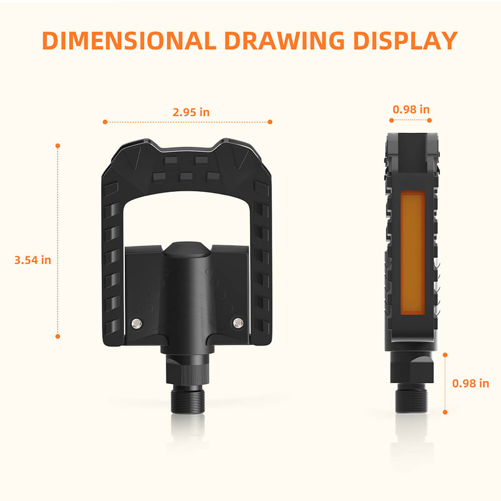 Bike Pedals - Asomtom Ebike
