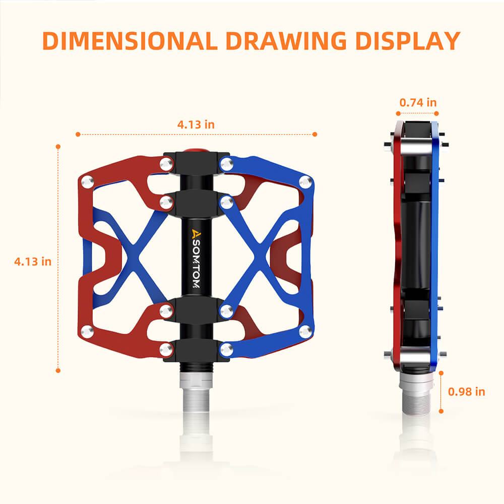 Bike Pedals - Asomtom Ebike