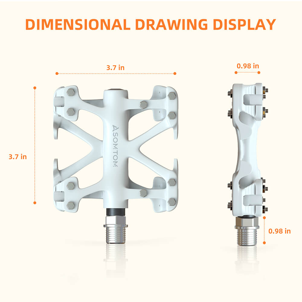 Bike Pedals - Asomtom Ebike