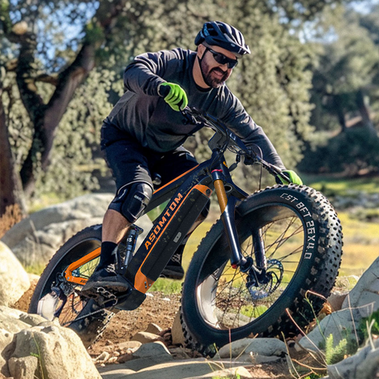 Full-Suspension Fat Tire SR6 - Asomtom Ebike