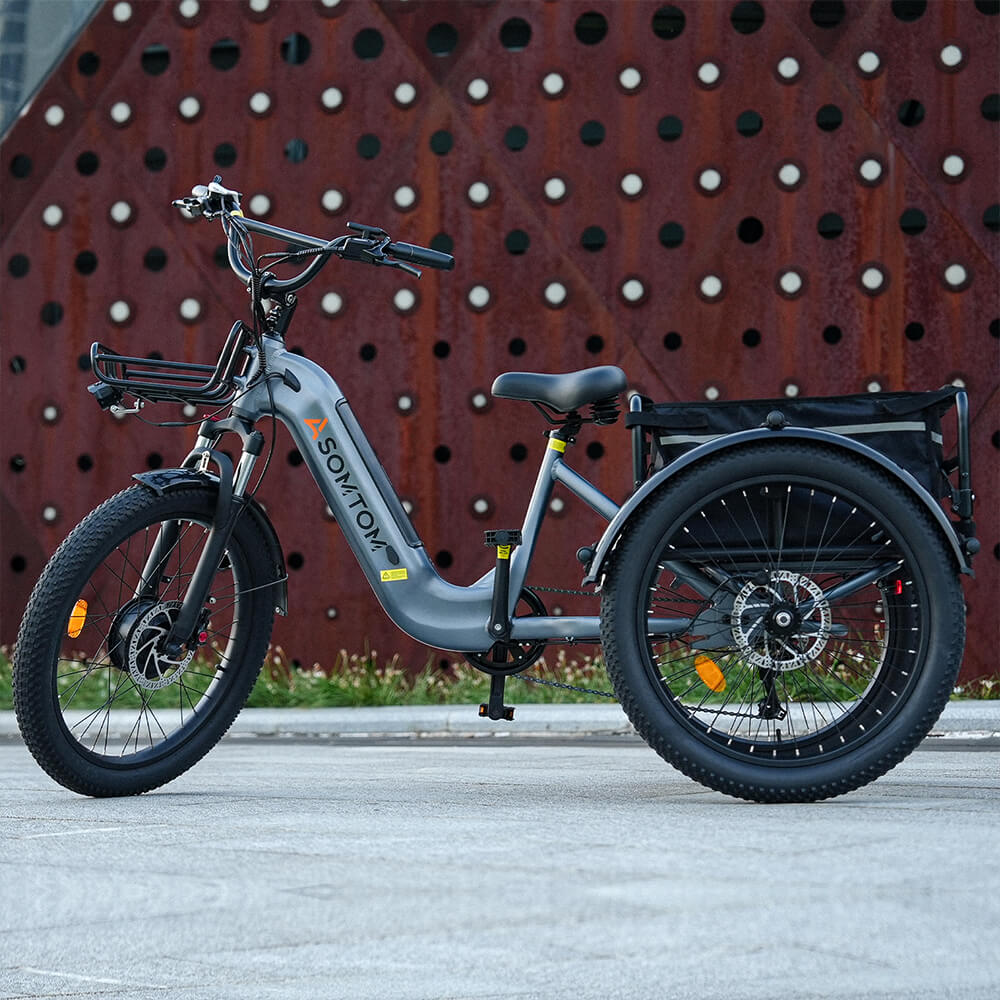 High-Capacity Cargo E-Trike WHALE - Asomtom Ebike