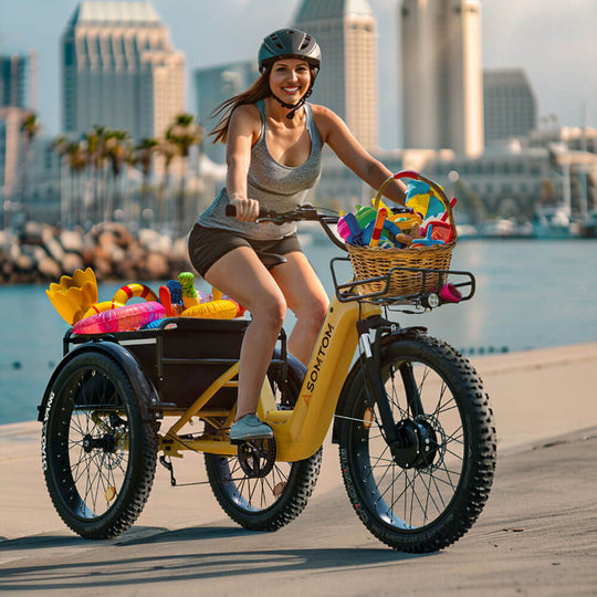 High-Capacity Cargo E-Trike WHALE - Asomtom Ebike