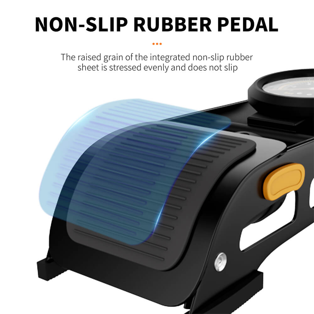 Professional Bike Floor Pump - Asomtom Ebike