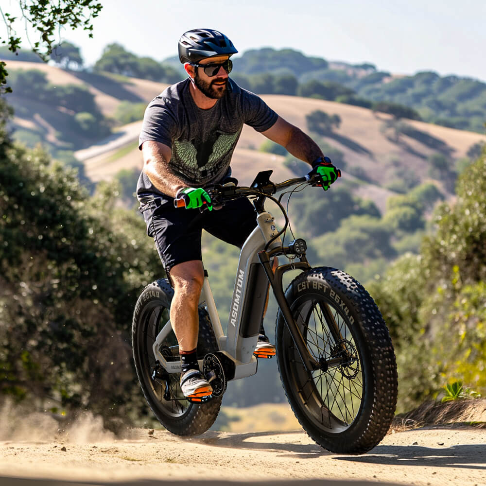 Step-through Adventure E300 - Asomtom Ebike