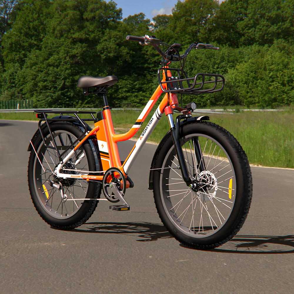 Urban Commuter E-Bike RV3 - Asomtom Ebike
