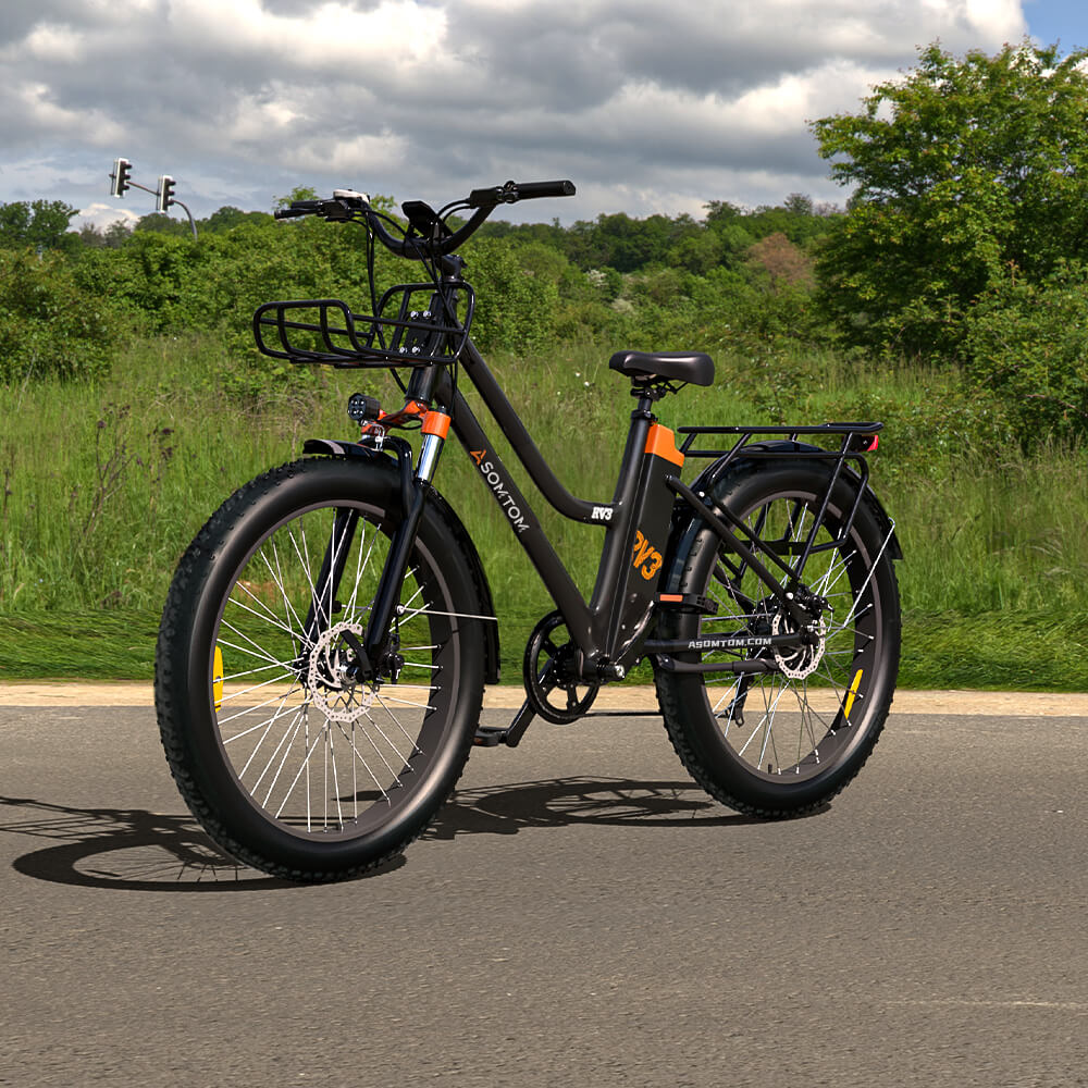 Urban Commuter E-Bike RV3 - Asomtom Ebike