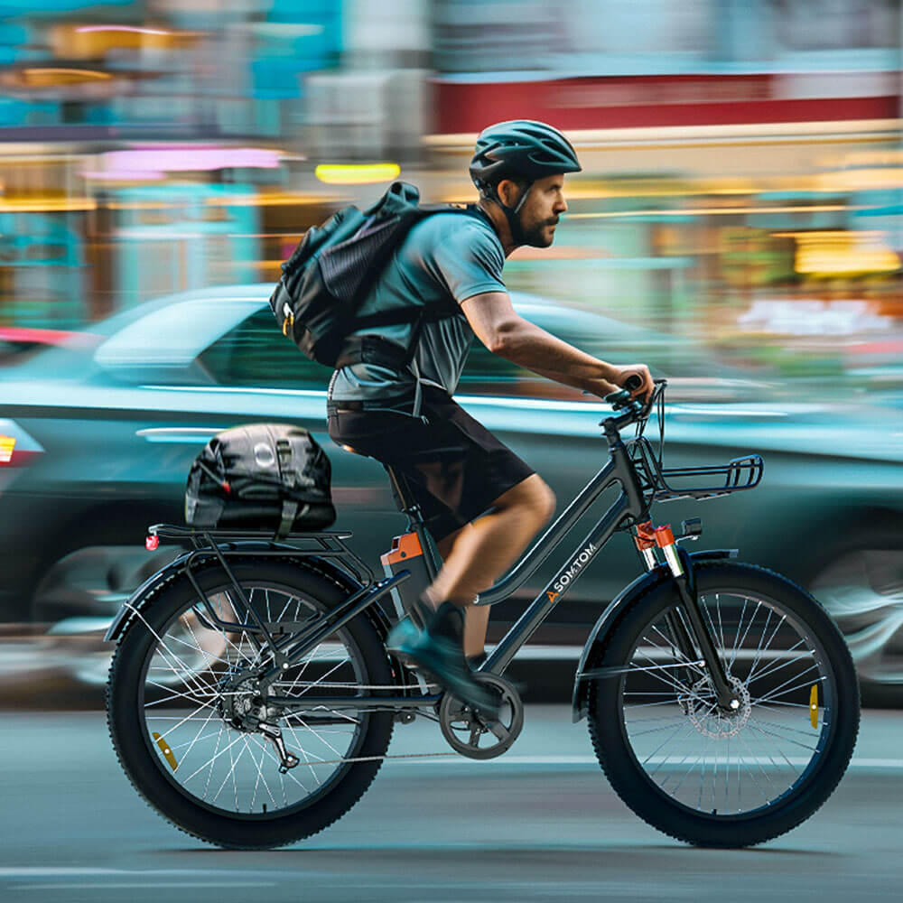 Urban Commuter E-Bike RV3 - Asomtom Ebike