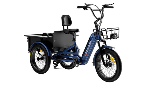 High-Capacity Durable E-Trike WHALE