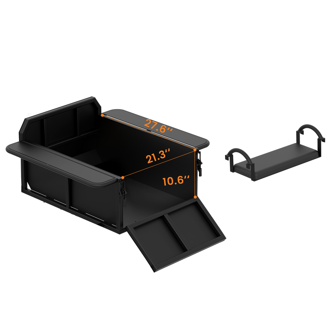 Adult 3-Wheel Cargo Ebike WHALE 2.0 with Metal Frame