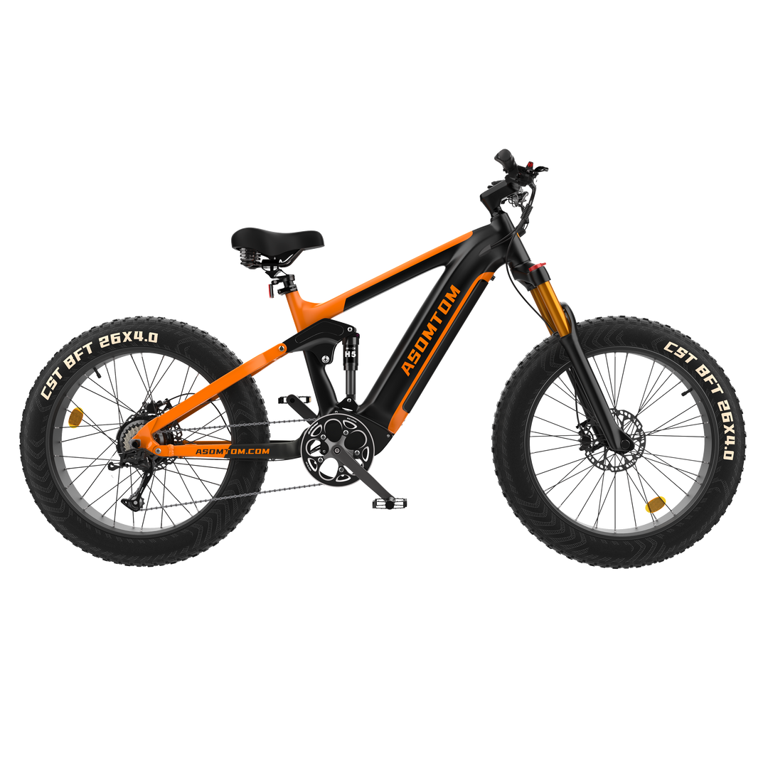 All-Terrain E-MTB SR6 – Your Ultimate Off-Road Companion – Asomtom Electric Bike