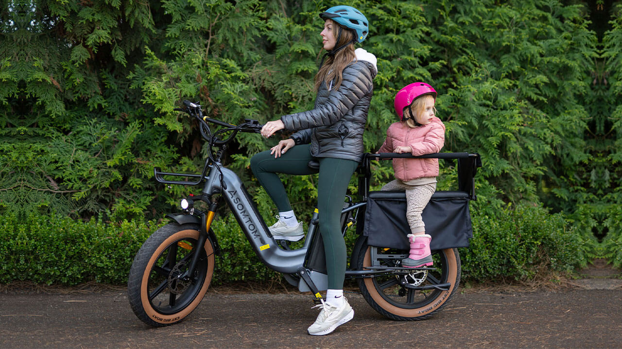 Mammoth Cargo E-Bike with Multi-Use Frame
