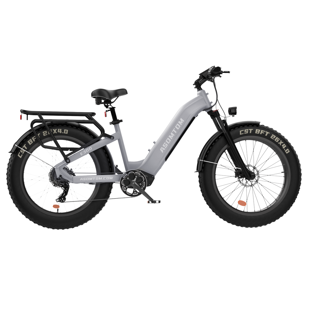 igo extreme 2.0 electric fat tire bicycle ASOMTOM E300 Step-Thru 750W Electric Mountain Bike – Fat Tire Adventure – Asomtom Electric Bike