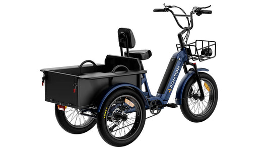 High-Capacity Durable E-Trike WHALE