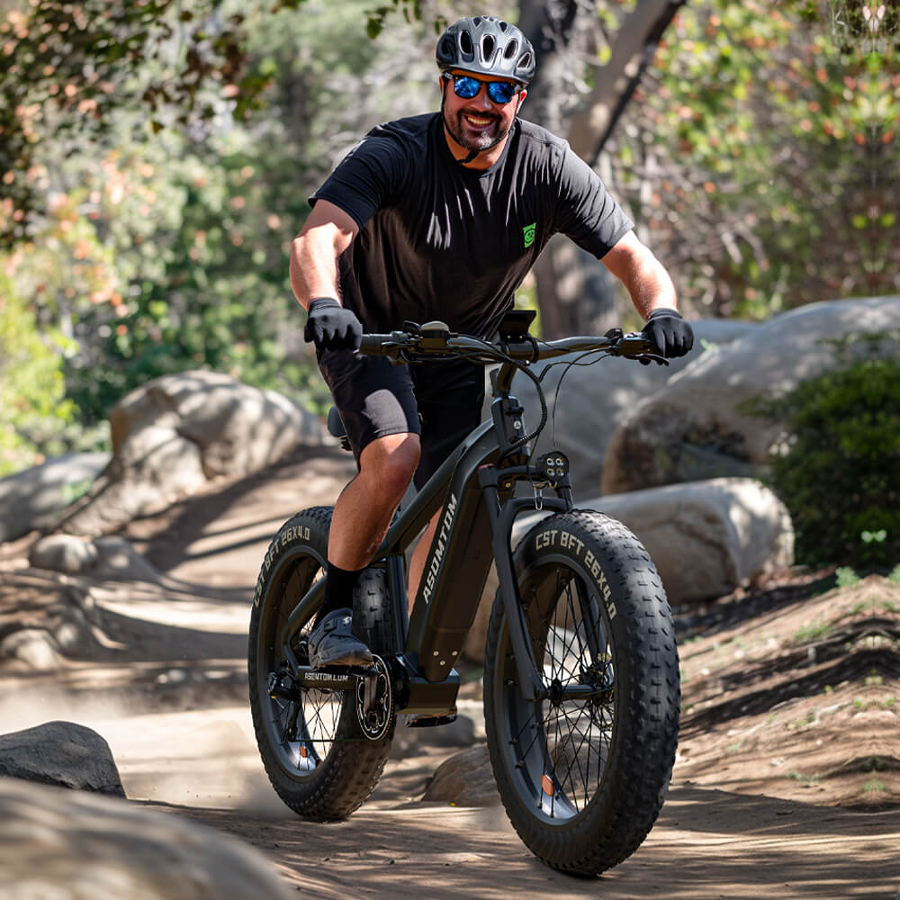 ASOMTOM Electric Mountain Bike – Long Range & Perfect for Tall