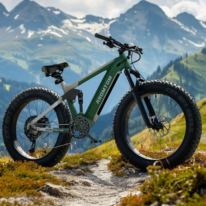 SR6 Full-Suspension Electric Mountain Bike | Premium E-MTB for Off-Road ...