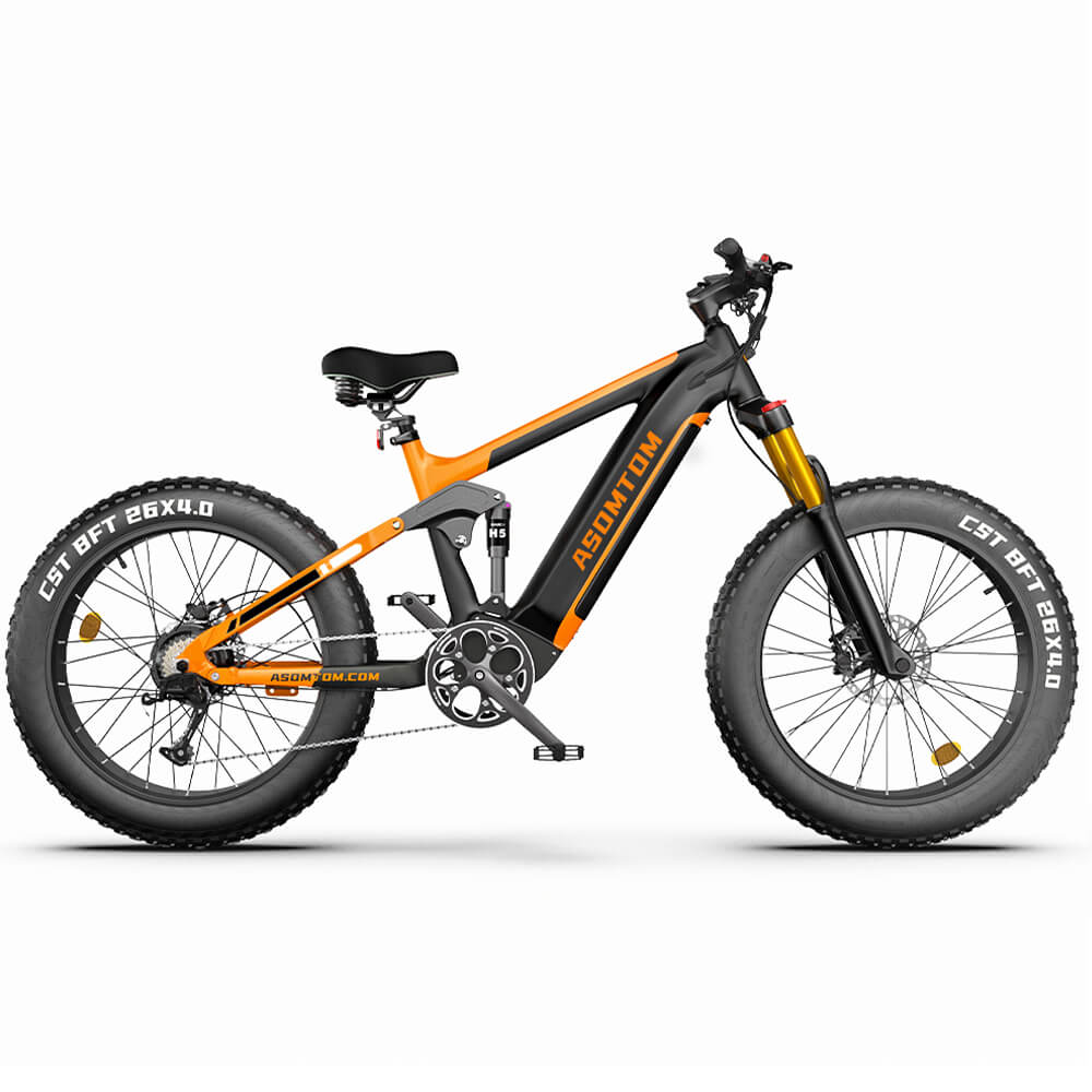 Full-Suspension Fat Tire SR6 - Asomtom Ebike