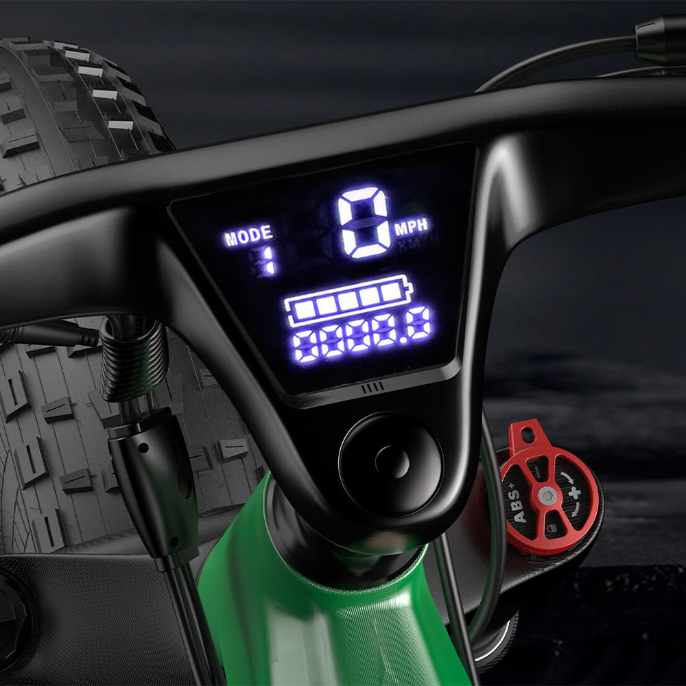 Integrated Smart Handlebar - Asomtom Ebike