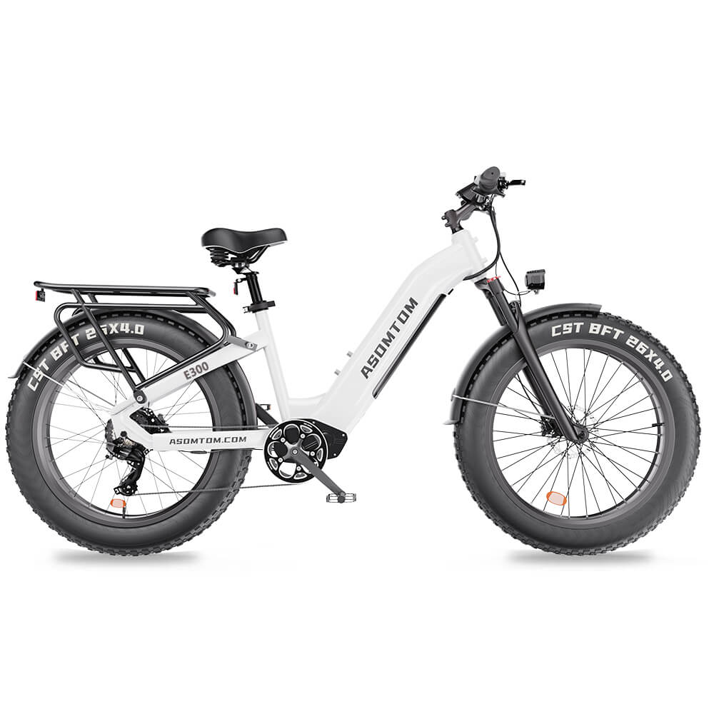 Step-through Adventure Explorer E300 - Asomtom Ebike