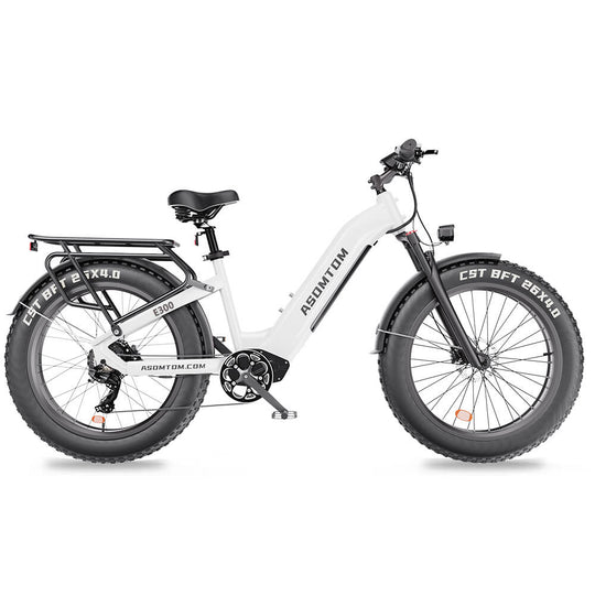 Step-through Adventure Explorer E300 - Asomtom Ebike