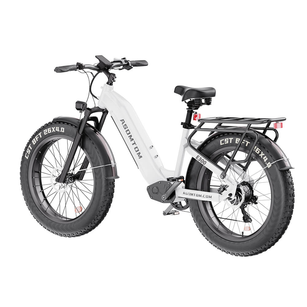 Step-through Adventure Explorer E300 - Asomtom Ebike