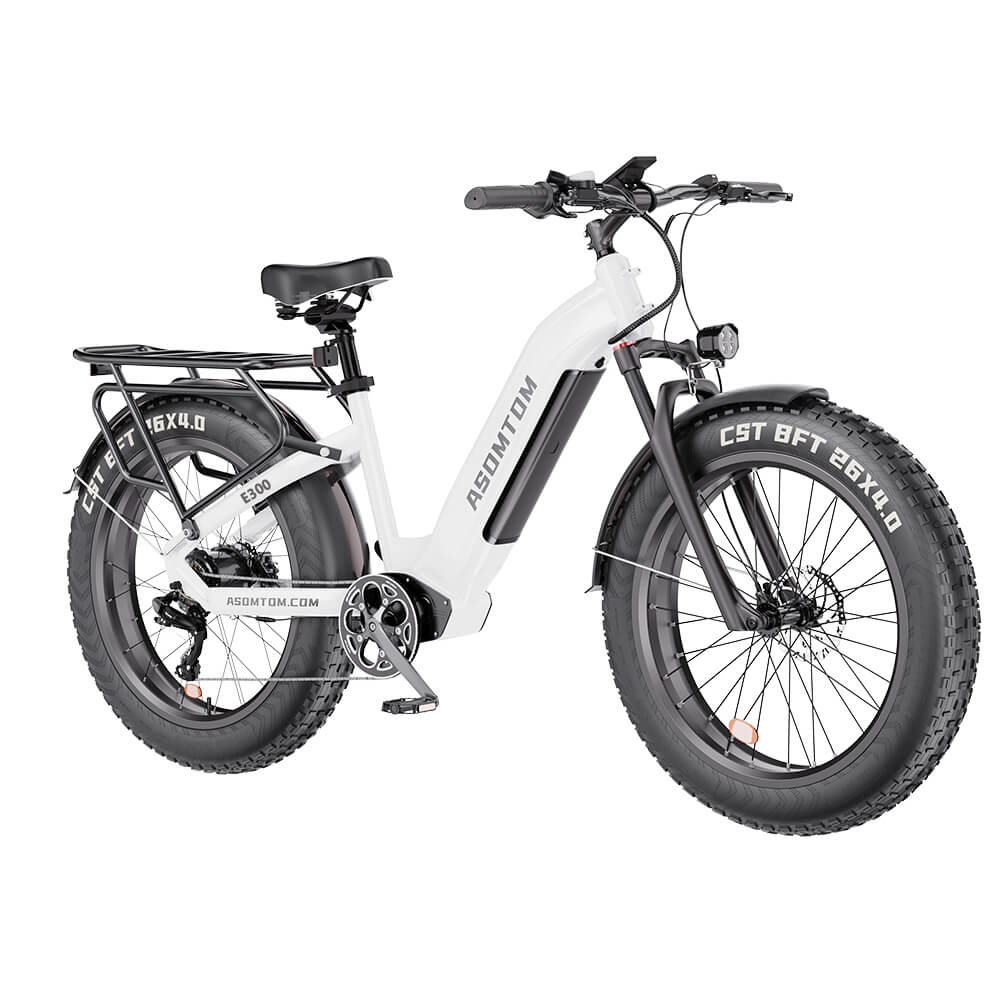 Step-through Adventure Explorer E300 - Asomtom Ebike