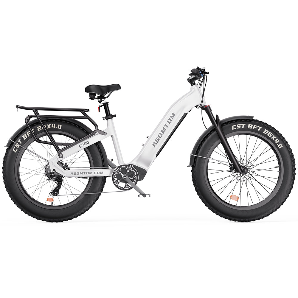 Step-through Adventure Explorer E300 Pro - Asomtom Ebike