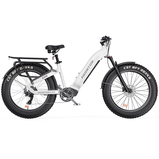 Step-through Adventure Explorer E300 Pro - Asomtom Ebike