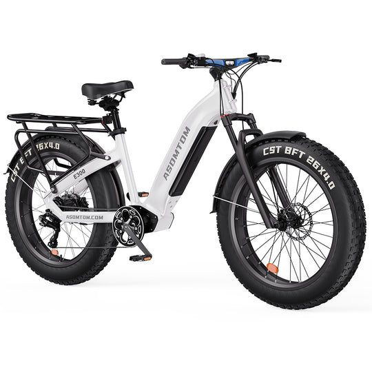 Step-through Adventure Explorer E300 Pro - Asomtom Ebike