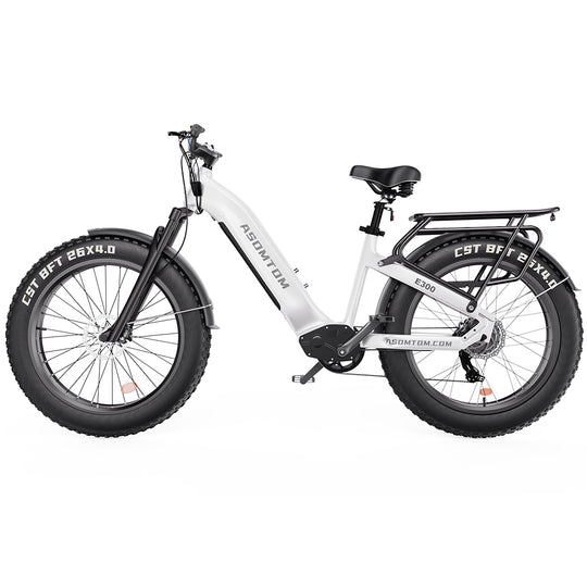 Step-through Adventure Explorer E300 Pro - Asomtom Ebike