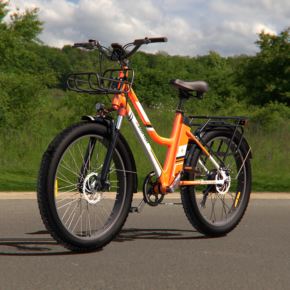 ASOMTOM RV3 Urban Commuter Electric Bike - A Perfect Ride for City