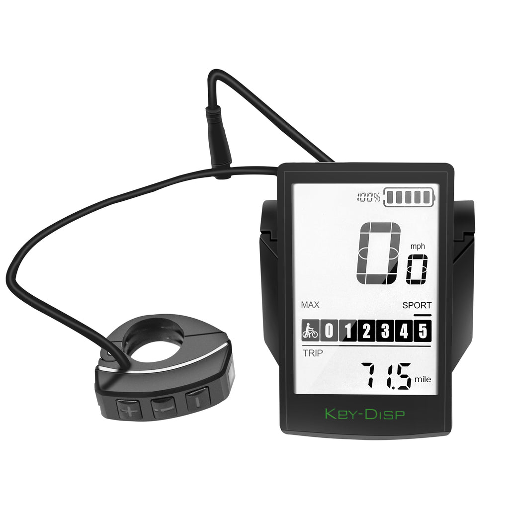 key display e bike ASOMTOM E-bike Q7/E300 LCD Display